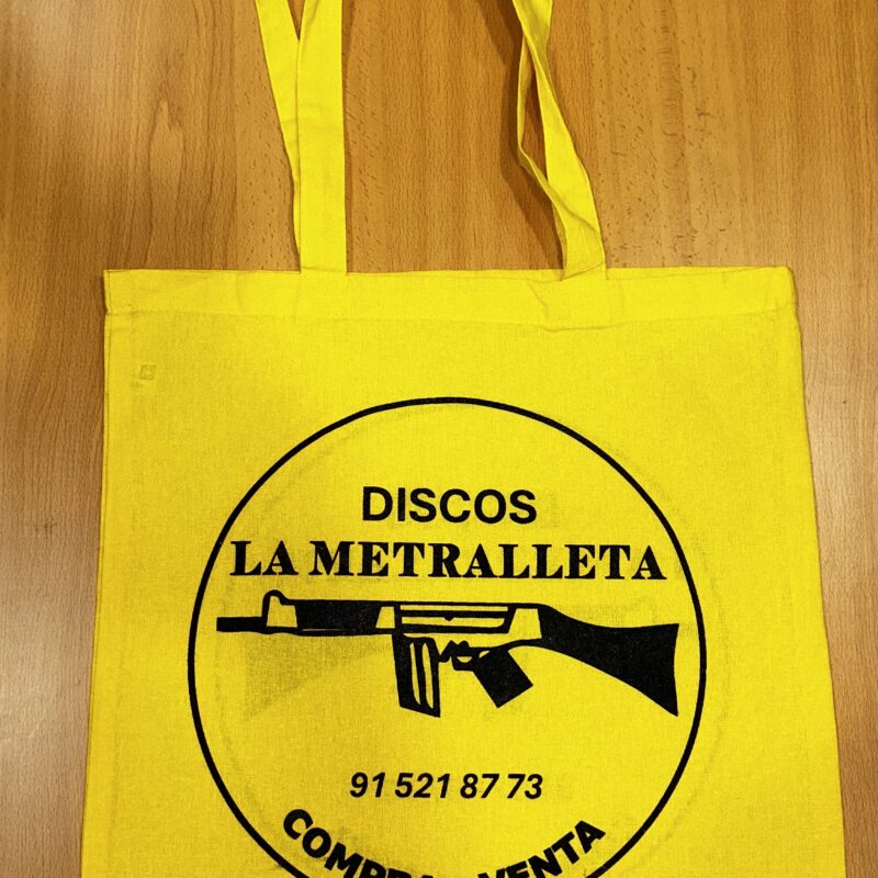BOLSAS DE TELA DE DISCOS LA METRALLETA
