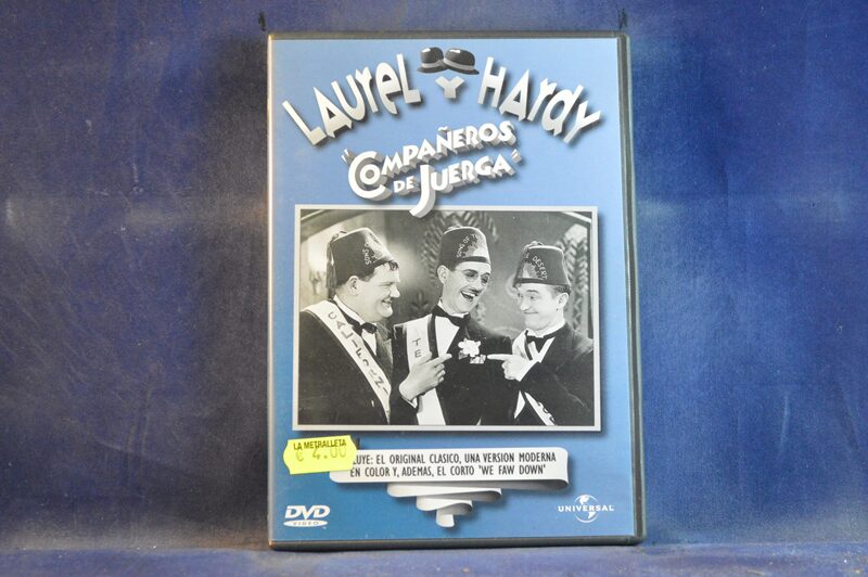 LAUREL Y HAIDY COMPAÑEROS DE JUERGA - DVD