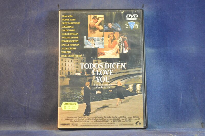 TODOS DICEN I LOVE YOU - DVD