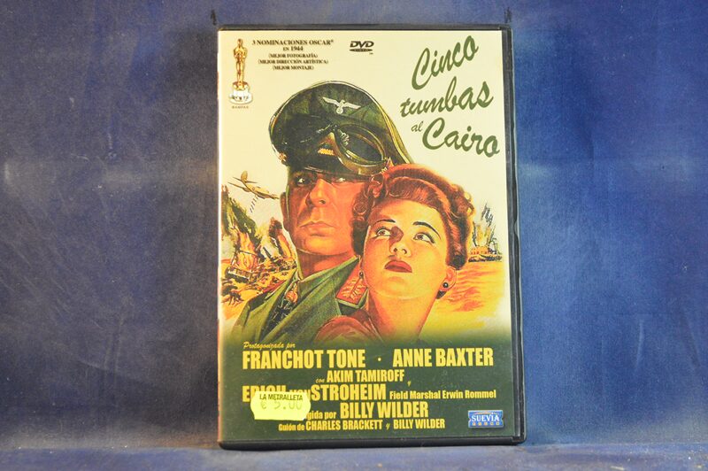 CINCO TUMBAS AL CAIRO - DVD