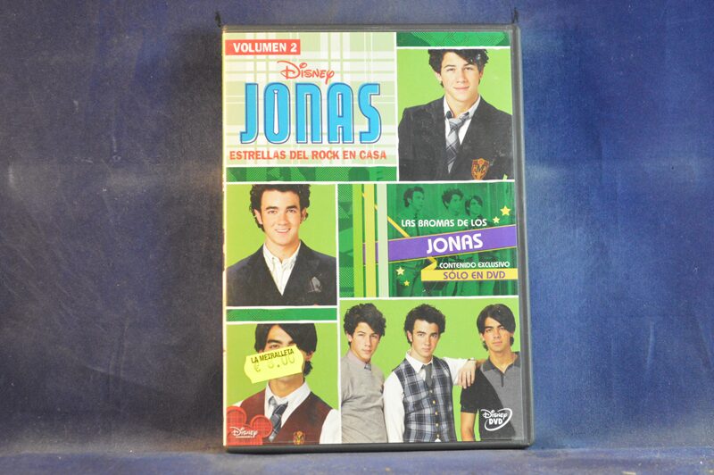 JONAS ESTRELLAS DEL ROCK EN CASA - VOLUMEN 2 - DVD