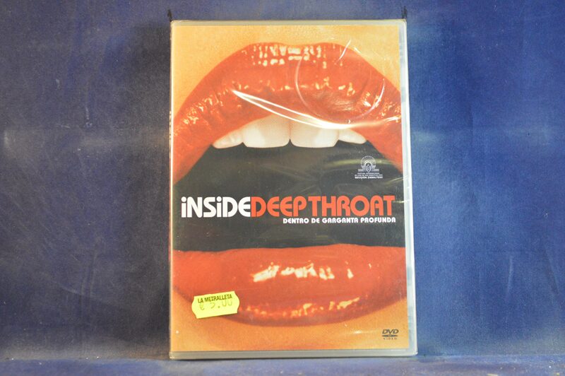 INSIDE DEEP THROAT  ( DENTRO DE GARGANTA PROFUNDA ) - DVD