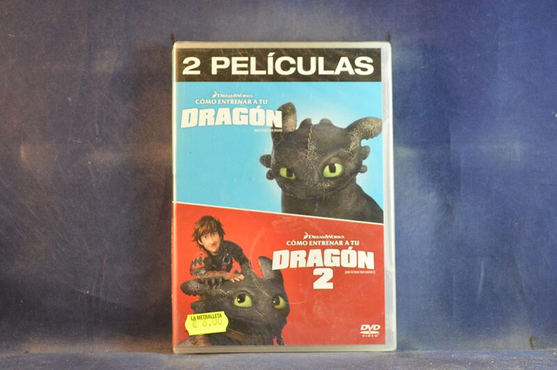 CÓMO ENTRENAR A TU DRAGÓN / CÓMO ENTRENAR A TU DRAGÓN 2 - 2 DVD