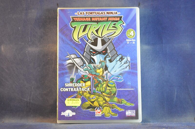 LAS TORTUGAS NINJA: SHREDDER CONTRAATACA - VOL. 4 - EPISODIOS: 17-21 - DVD