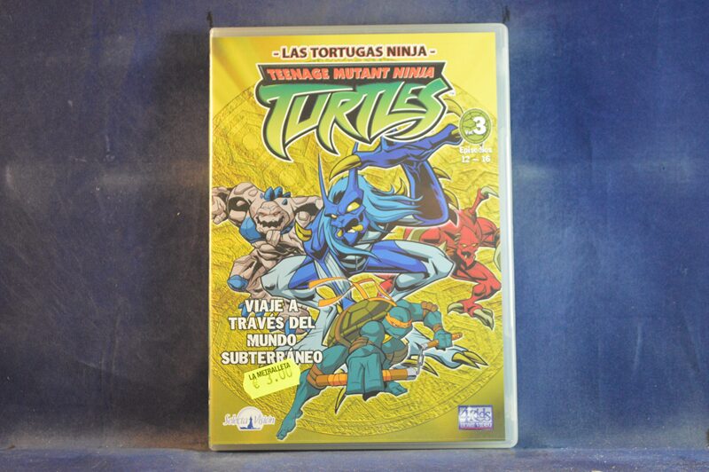 LAS TORTUGAS NINJA: VIAJE A TRAVÉS DEL MUNDO SUBTERRÁNEO - VOL. 3 - EPISODIOS: 12-16 - DVD