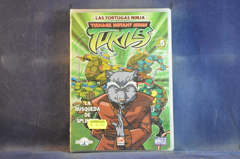 LAS TORTUGAS NINJA: LA BÚSQUEDA DE SPLINTER - VOL. 5 - EPISODIOS: 22-26 - DVD