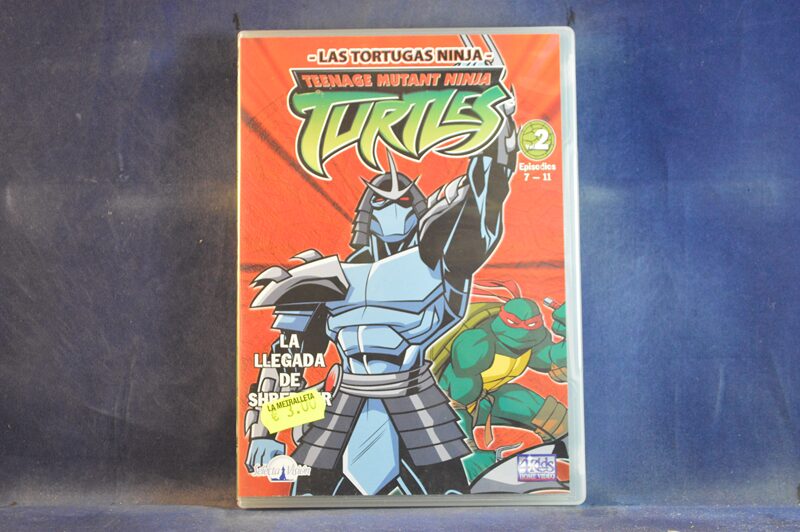 LAS TORTUGAS NINJA: LA LLEGADA DE SHREDDER - VOL. 2 - EPISODIOS: 7-11 - DVD