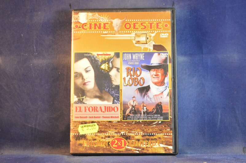 EL FORAJIDO / RIO LOBO - DVD