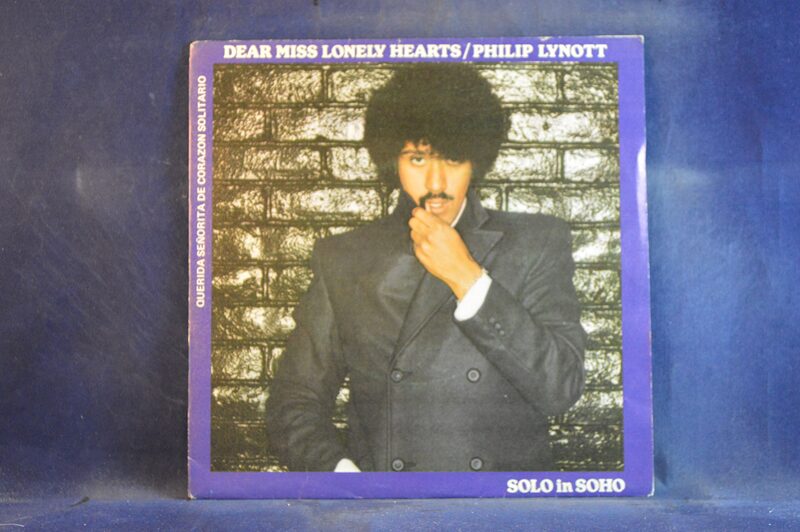 PHILIP LYNOTT - SOLO IN SOHO / DEAR MISS LONELY HEARTS - SINGLE