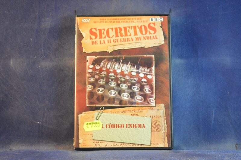 SECRETOS DE LA II GUERRA MUNDIAL - EL CÓDIGO ENIGMA - DVD