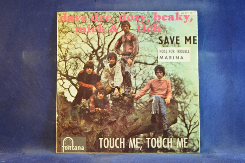 DAVE DEE, DOZY, BEAKY, MICK & TICH - TOUCH ME, TOUCH ME +3 - EP