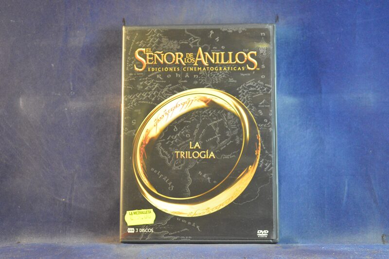 EL SEÑOR DE LOS ANILLOS - EDICIONES CINEMATOGRÁFICAS - LA TRILOGÍA - 3 DVD