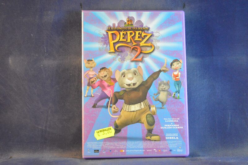 EL RATONCITO DE TUS SUEÑOS PÉREZ 2 - DVD