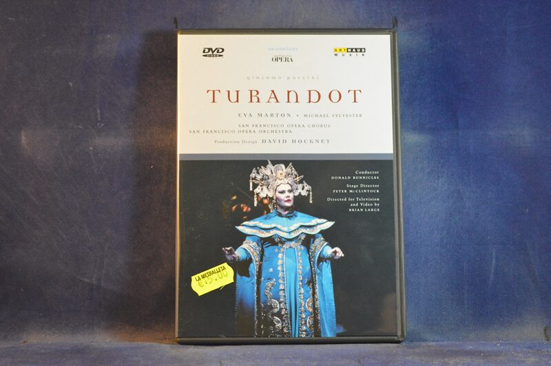 TURANDOT - GIACOMO PUCCINI - DVD MUSICAL