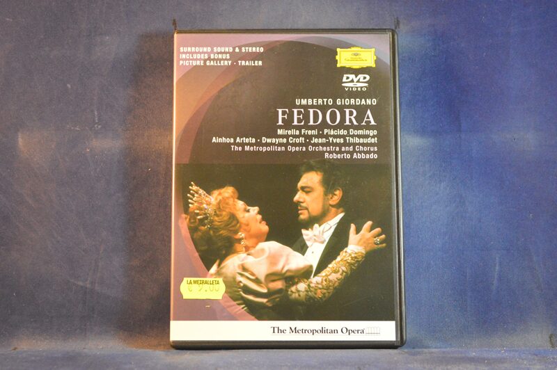 GIORDANO - FEDORA - ABBADO - DVD MUSICAL