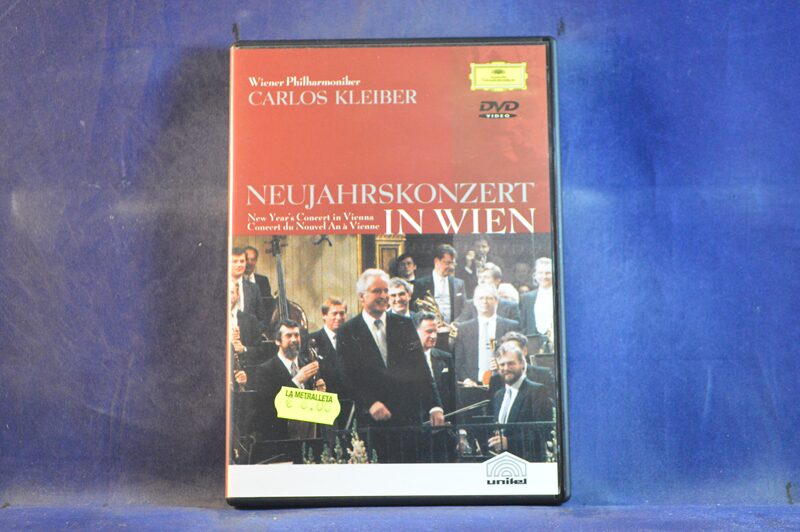 NEW YEAR´S CONCERT IN VIENNA - WIENER PHILARMONIKER - KLEIBER - DVD MUSICAL