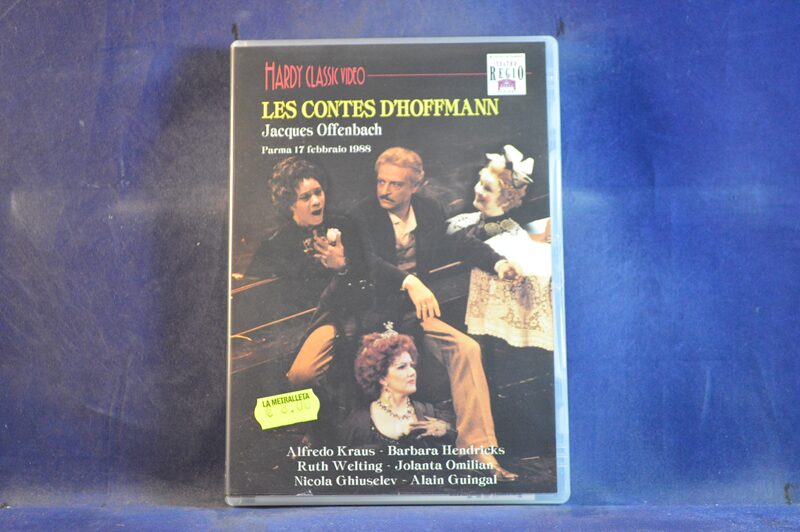 LES CONTES D´HOFFMANN - JACQUES OFFENBACH - DVD MUSICAL