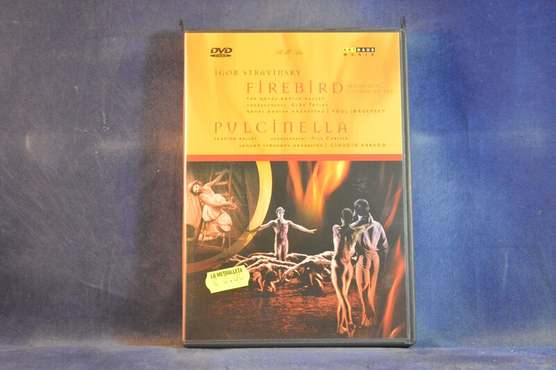 IGOR STRAVINSKY - FIREBIRD PULCINELLA - DVD MUSICAL