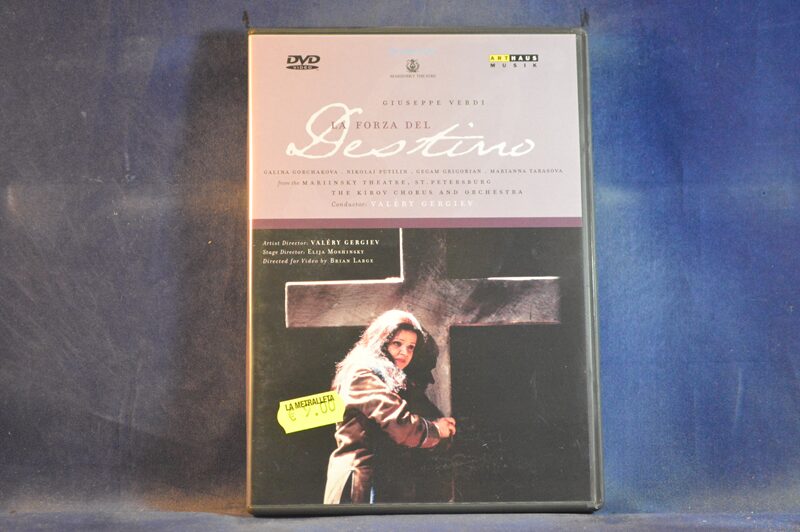 GIUSEPPE VERDI - LA FORZA DEL DESTINO - DVD MUSICAL