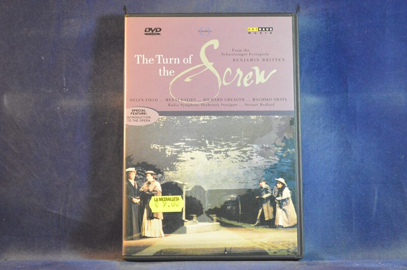BENJAMIN BRITTEN - THE TURN OF THE SCREW - DVD MUSICAL