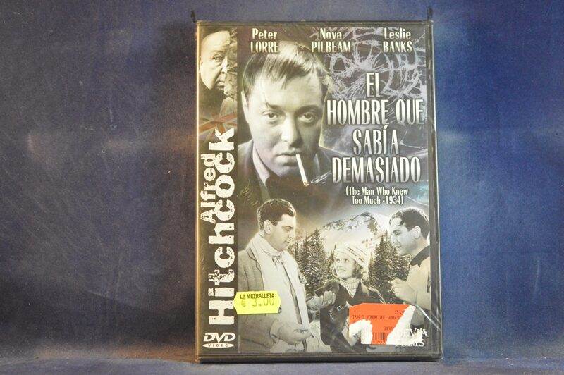 EL HOMBRE QUE SABÍA DEMASIADO - DVD