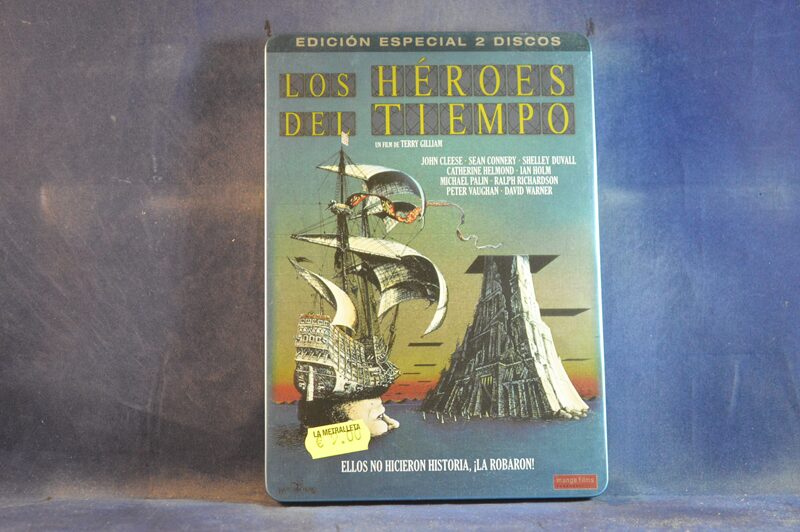 LOS HÉROES DEL TIEMPO - 2 DVD ( CAJA METÁLICA )