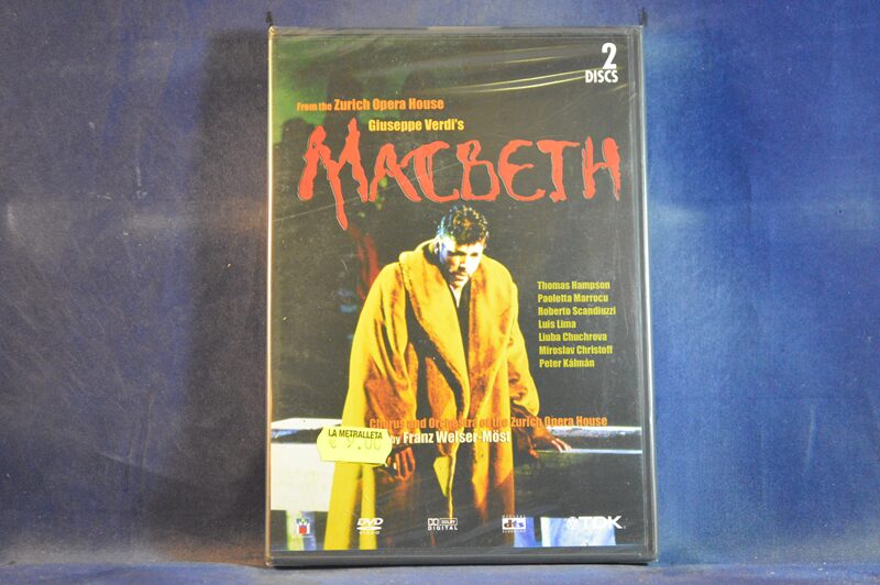 MACBETH - 2 DVD MUSICAL
