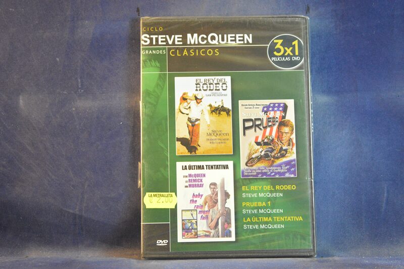 EL REY DEL RODEO / PRUEBA 1 / LA ÚLTIMA TENTATIVA - DVD ( CAJA FINA )