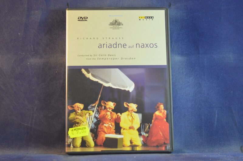 RICHARD STRAUSS - ARIADNE AUF NAXOS - DVD MUSICAL