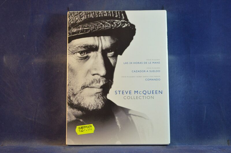 STEVE MCQUEEN COLLECTION - LAS 24 HORAS DE LE MANS / CAZADOR A SUELDO / COMANDO - 3 DVD
