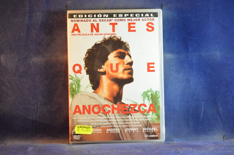 ANTES QUE ANOCHEZCA - DVD