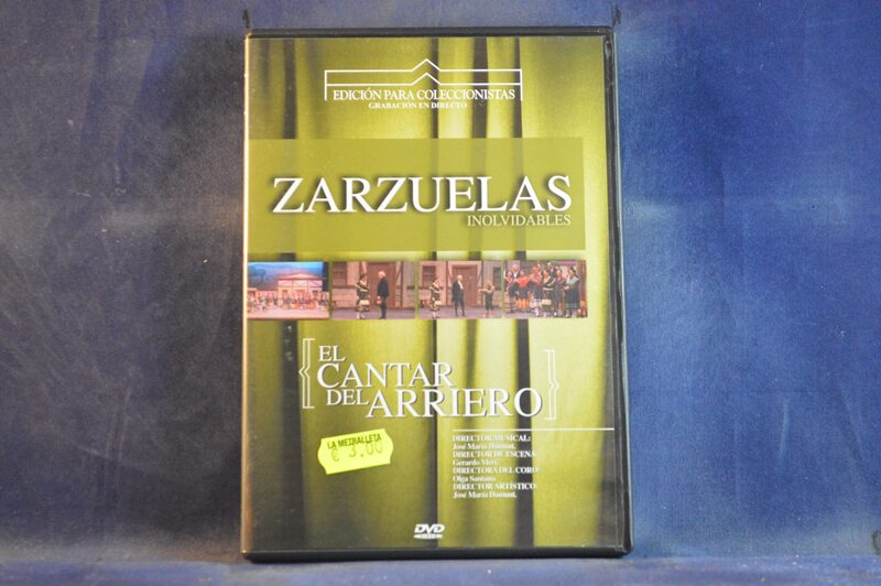 ZARZUELAS INOLVIDABLES: EL CANTAR DEL ARRIERO - DVD MUSICAL