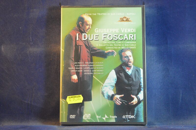 GIUSEPPE VERDI - I DUE FOSCARI - DVD MUSICAL