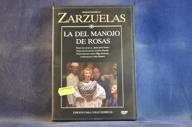 ZARZUELAS: LA DEL MANOJO DE ROSAS - DVD MUSICAL