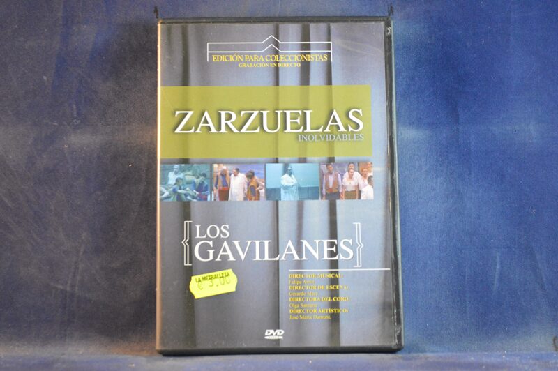 ZARZUELAS INOLVIDABLES: LOS GAVILANES - DVD MUSICAL