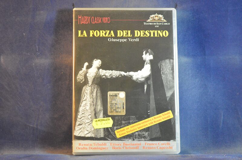 GIUSEPPE VERDI - LA FORZA DEL DESTINO - DVD MUSICAL