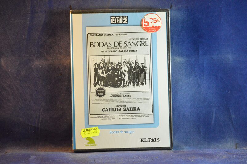 BODAS DE SANGRE - DVD