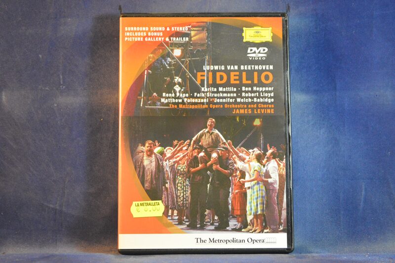 BEETHOVEN / LEVINE - FIDELIO - DVD MUSICAL