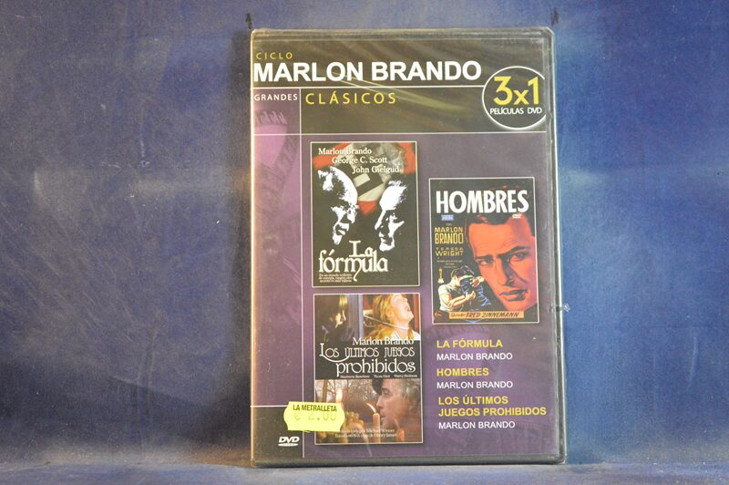 LA FÓRMULA / HOMBRES / LOS ÚLTIMOS JUEGOS PROHIBIDOS - DVD ( CAJA FINA )