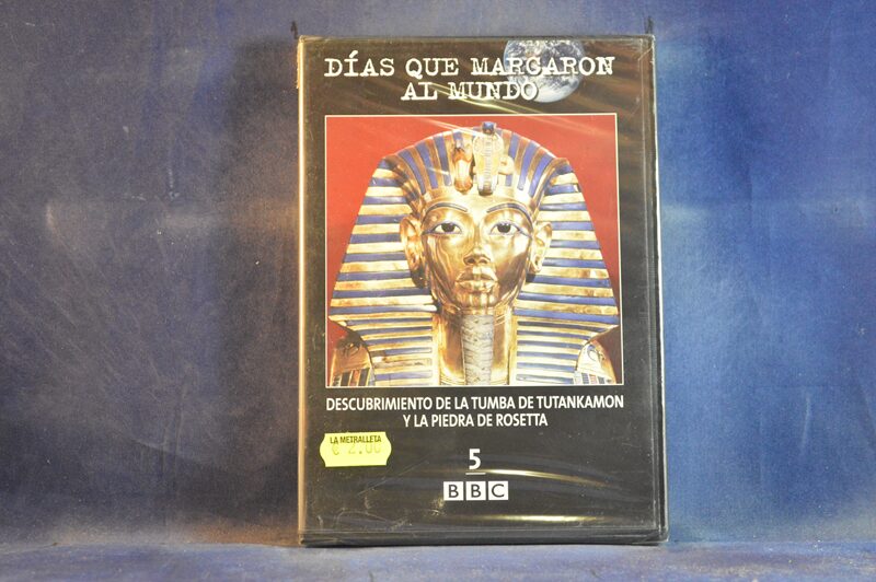 DÍAS QUE MARCARON AL MUNDO: DESCUBRIMIENTO DE LA TUMBA DE TUTANKAMON Y LA PIEDRA DE ROSETTA - DVD