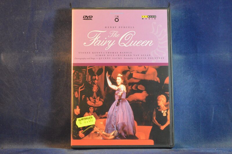 HENRY PURCELL - THE FAIRY QUEEN - DVD MUSICAL