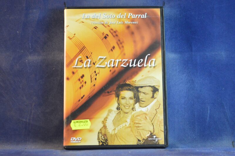 LA ZARZUELA: LA DEL SOTO DEL PARRAL ( VERSIÓN DE JOSÉ LUÍS MORENO )  - DVD MUSICAL