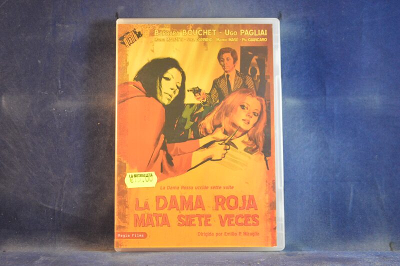 LA DAMA ROJA MATA SIETE VECES - DVD