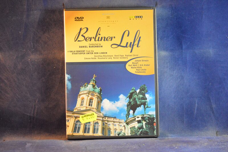 BERLINER LUFT - A GALA CONCERT FROM THE STAATSOPER UNTER DEN LINDER - DVD MUSICAL