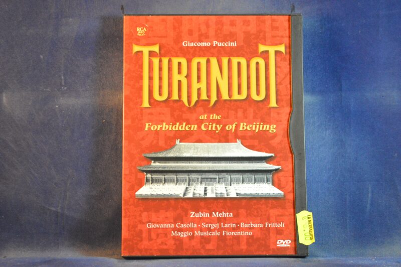 GIACOMO PUCCINI - TURANDOT - DVD MUSICAL