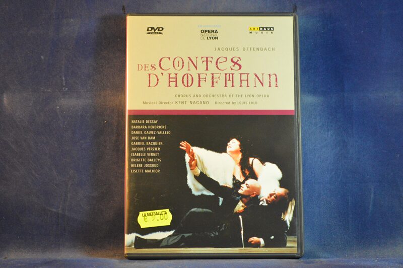 JACQUES OFFENBACH - DES CONTES D´HOFFMAN - DVD MUSICAL