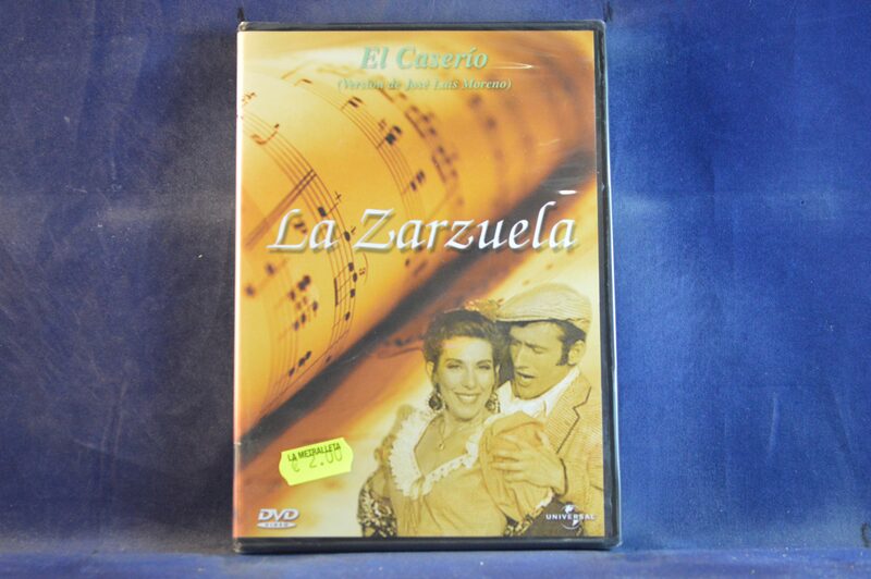 LA ZARZUELA: EL CASERÍO ( VERSIÓN DE JOSÉ LUÍS MORENO ) - DVD MUSICAL