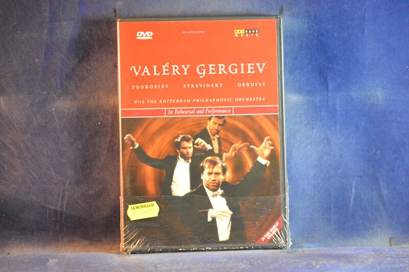 VALÉRY GERGIEV - WITH THE ROTTERDAM PHILHARMONIC ORCHESTRA - DVD MUSICAL