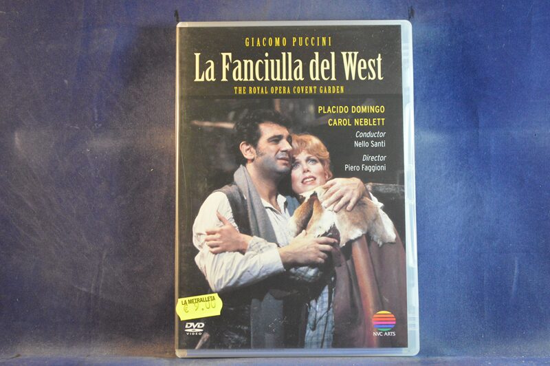 GIACOMO PUCCINI - LA FAMILIA DEL WEST - DVD MUSICAL