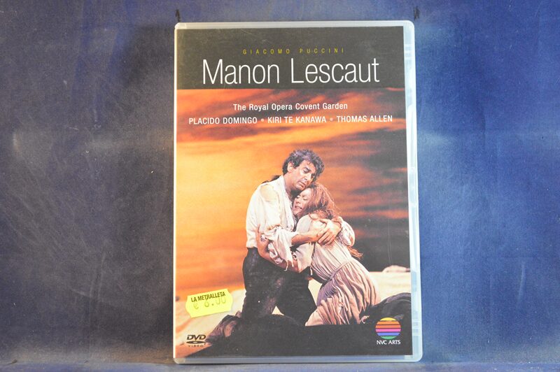 GIACOMO PUCCINI - MANON LESCAUT - DVD MUSICAL